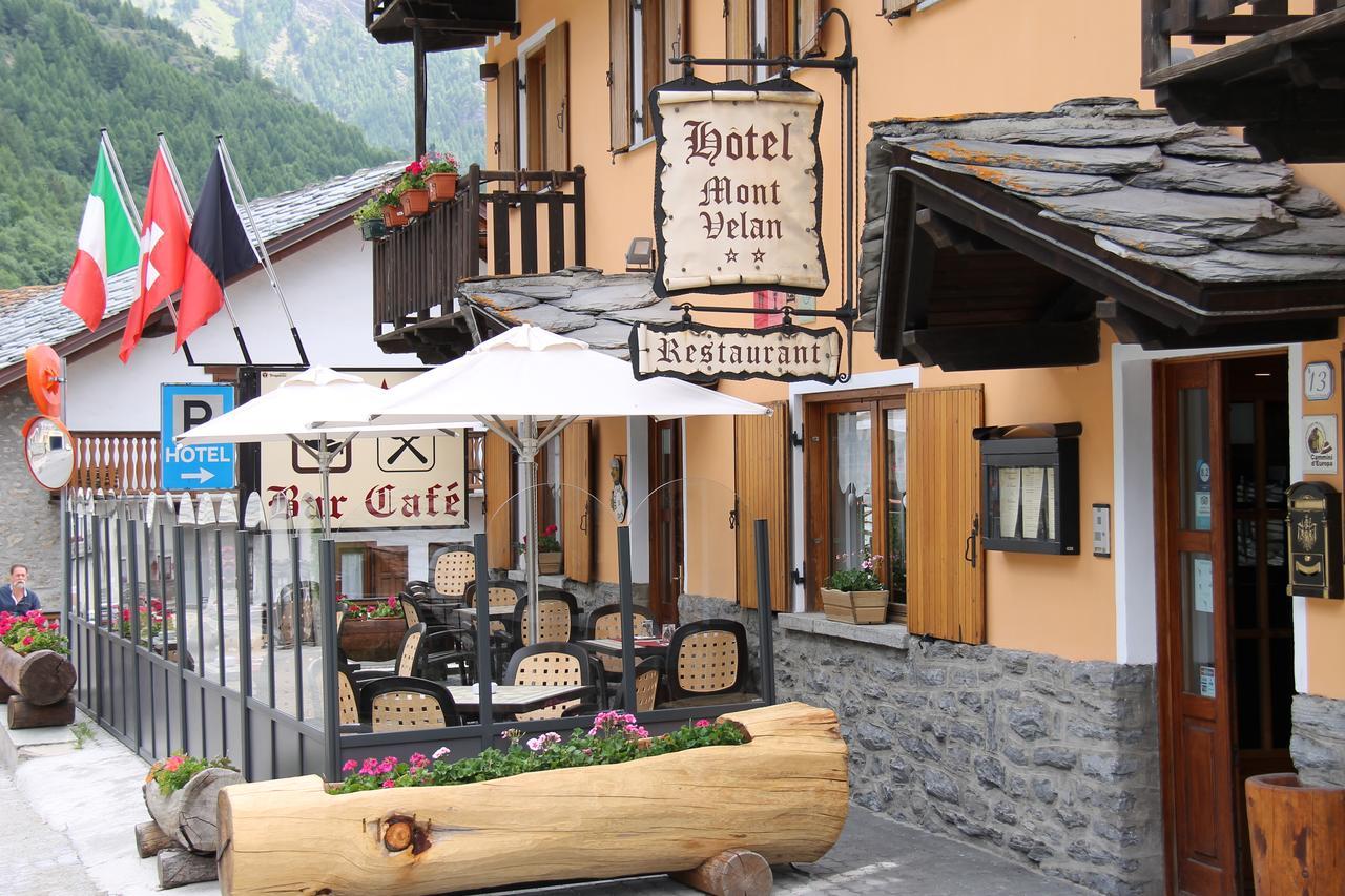 Mont Velan Chambres & Restaurant Saint-Oyen Luaran gambar
